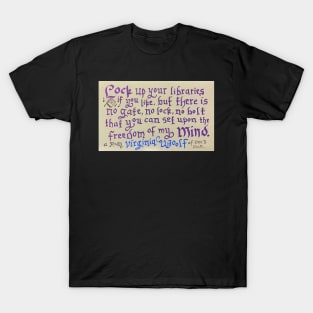 Virginia Woolf Quote T-Shirt